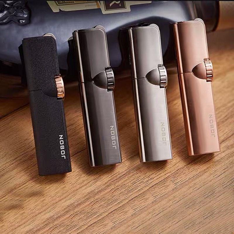 Hộp Quẹt Bật Lửa JOBON Khò Gas 1 Tia Cực Mạnh - Vỏ Hợp Kim Bền Bỉ - Thiết Kế Độc Lạ, Sang Trọng Khẳng Định Đẳng Cấp Phái Mạnh -- Hàng Chất Lượng KST