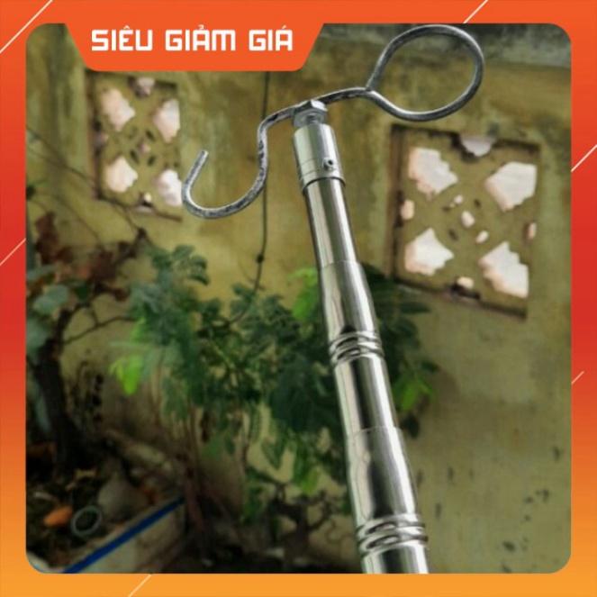 R Sào bẫy chim treo lồng chim inox - sale to