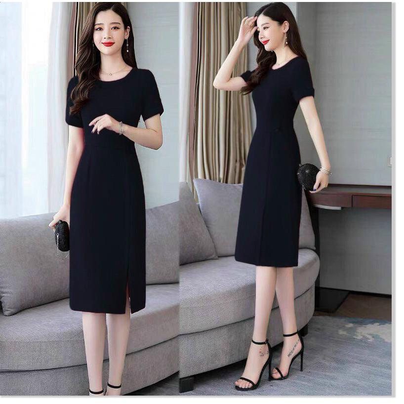 ĐẦM COTTON LỤA DÁNG SUÔNG
