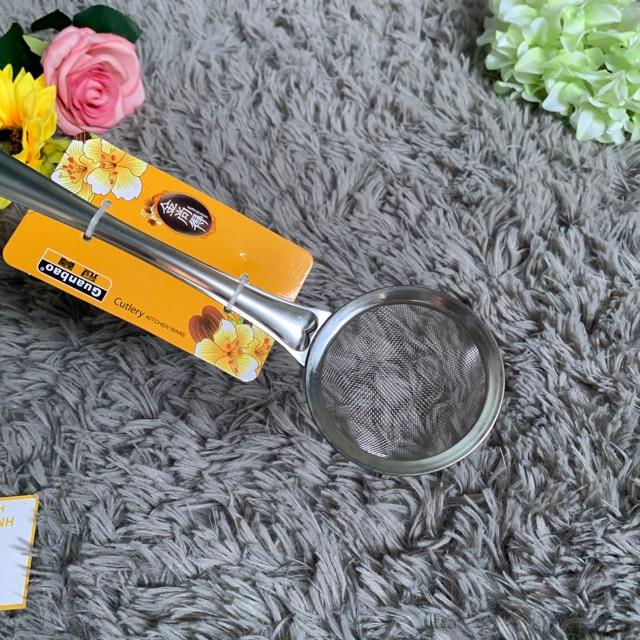 Vợt lọc inox sâu nhỏ Bojion