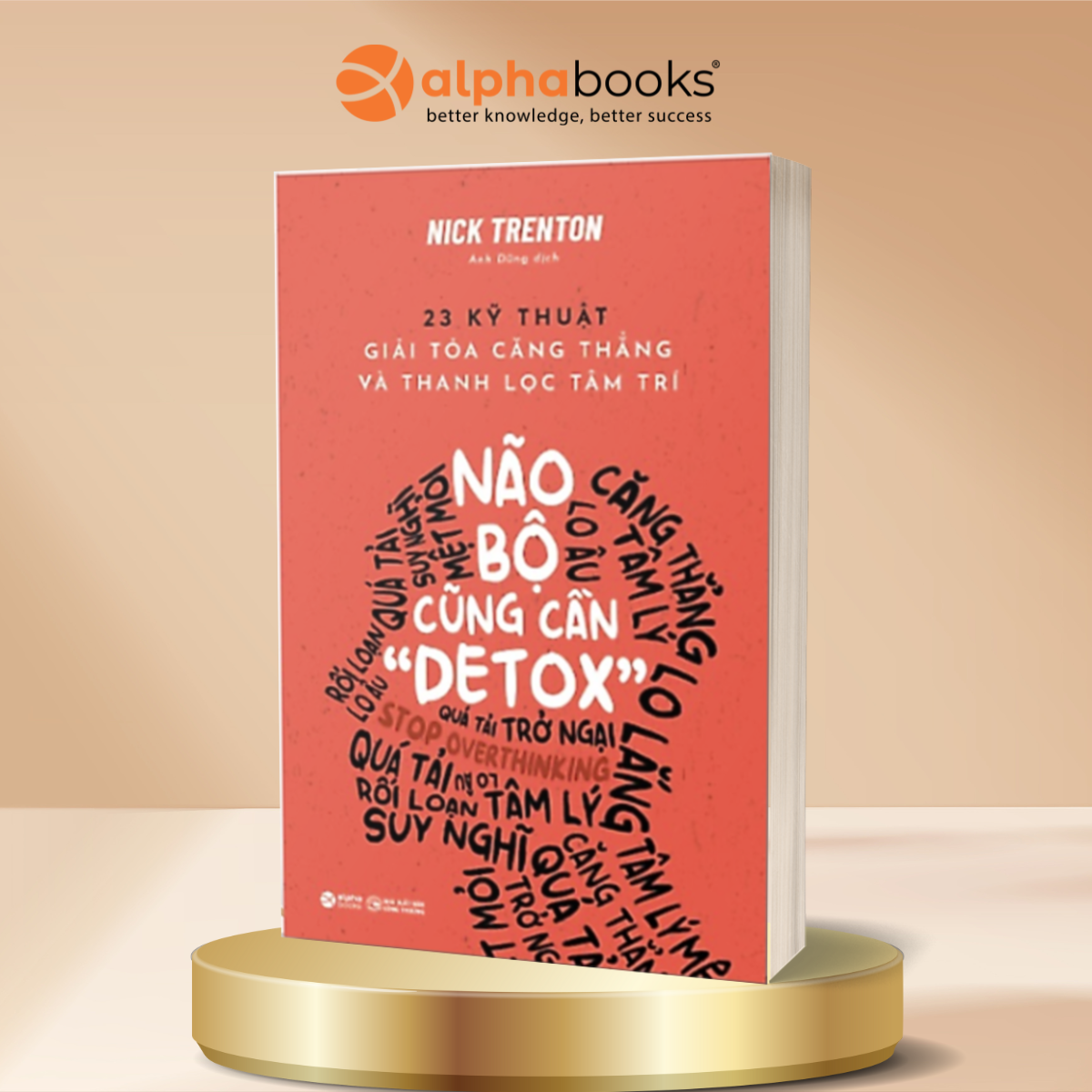 Não Bộ Cũng Cần "Detox" (Stop Overthinking): 23 Kỹ Thuật Giải Tỏa Căng Thẳng Và Thanh Lọc Tâm Trí - Bản Quyền