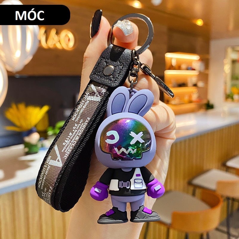 Móc khóa Thỏ boxing xịn xò