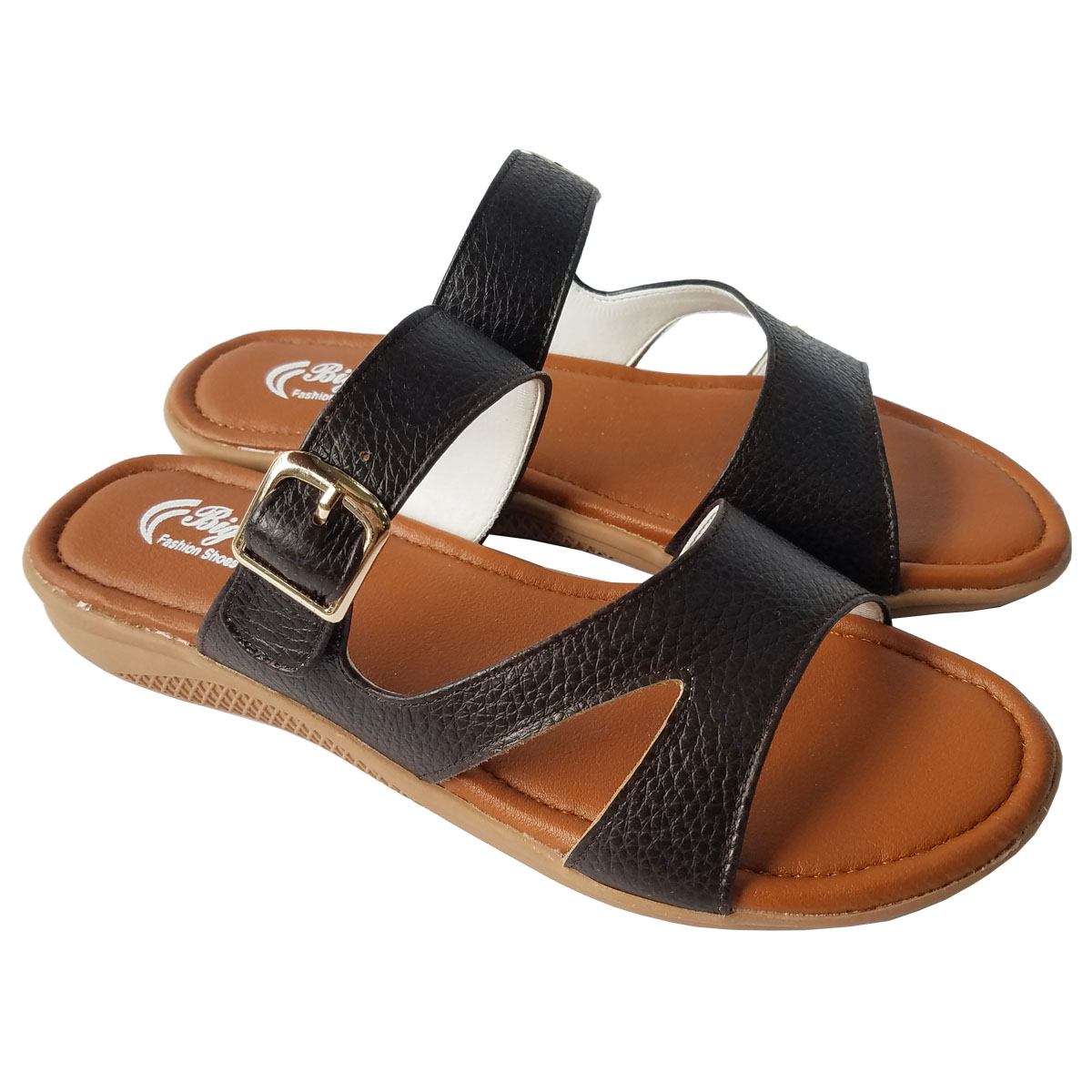 Dép Nữ Da Bò Thật BIGGBEN Cao Cấp DNQN68