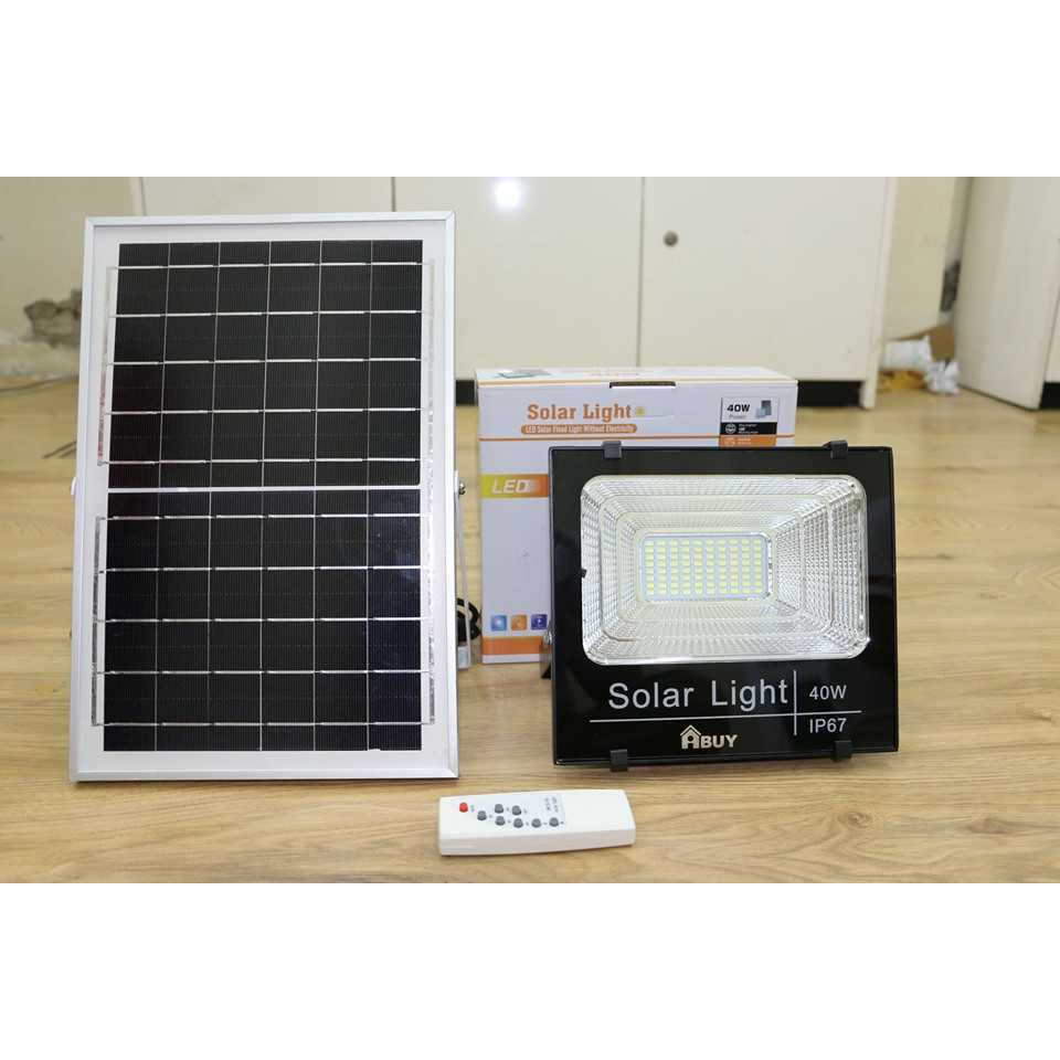 Đèn Năng Lượng Mặt Trời Solar Light 40W.