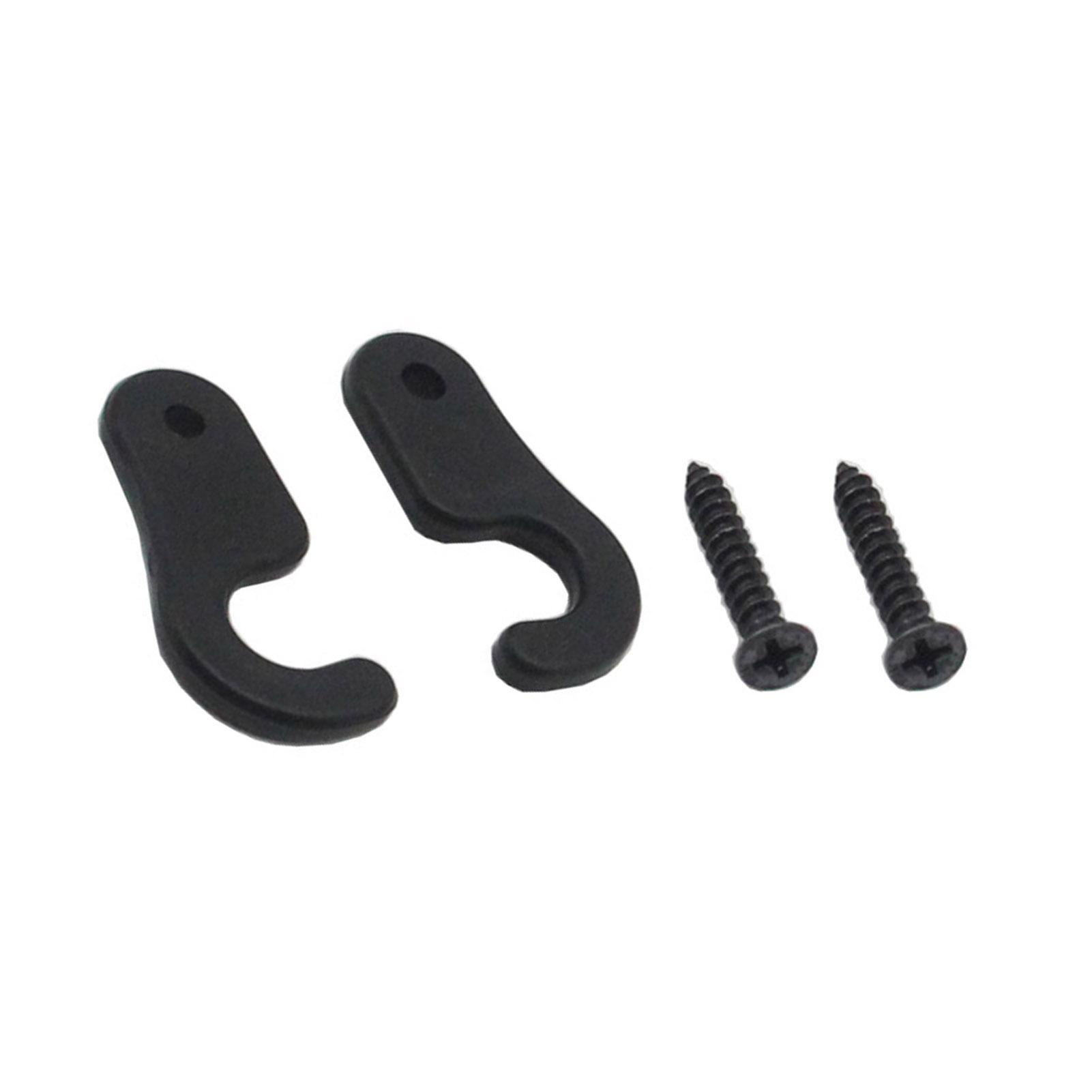 Aluminum Alloy Sun Visor Repair Kit Heavy Duty Visor Mounting Clips 2pcs Replacement for Jeep Wrangler JK JL JT 2007-2023