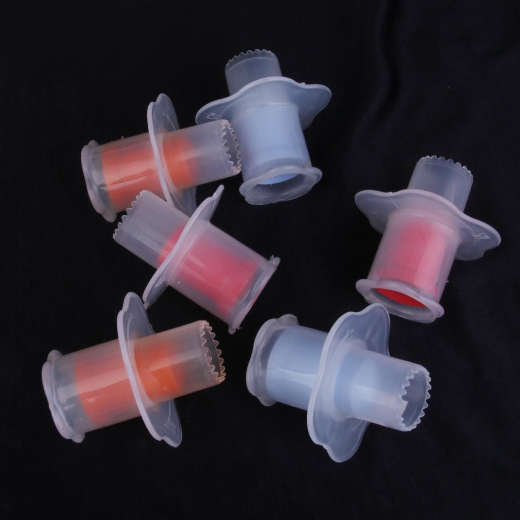 6PCS CUPCAKE CORER CAKE MUFFIN CORE HOLE REMOVER FILLER BAKING BAKEWARE JAM