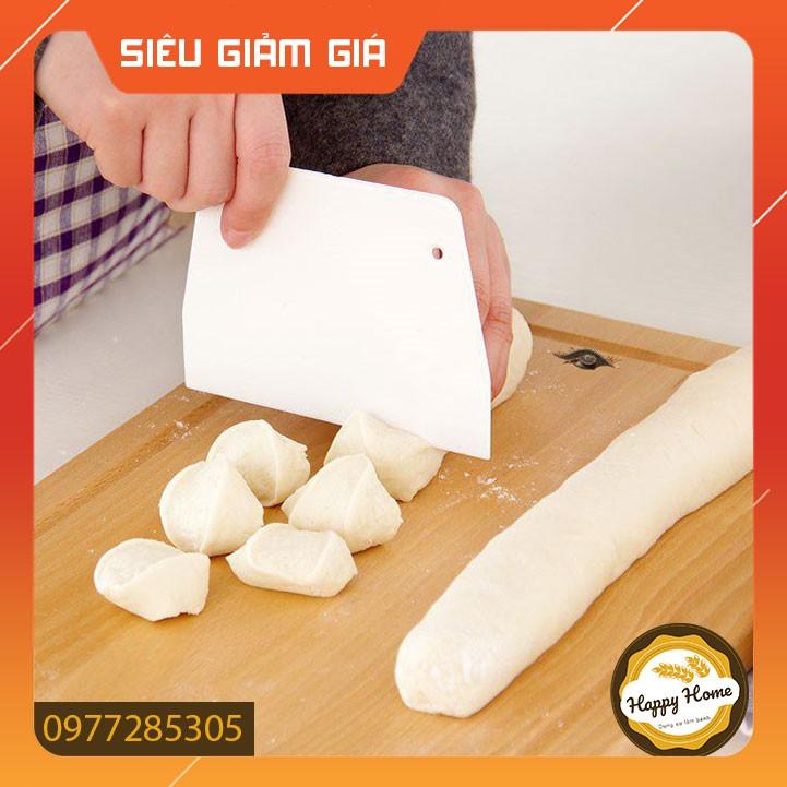 Dụng cụ làm bánh - Dao nhựa vét, cắt, trộn bột làm bánh, tiện dụng