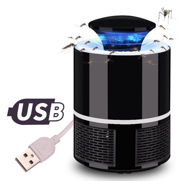 Đèn Bắt Muỗi Hình Trụ, Cổng USB Thông Minh