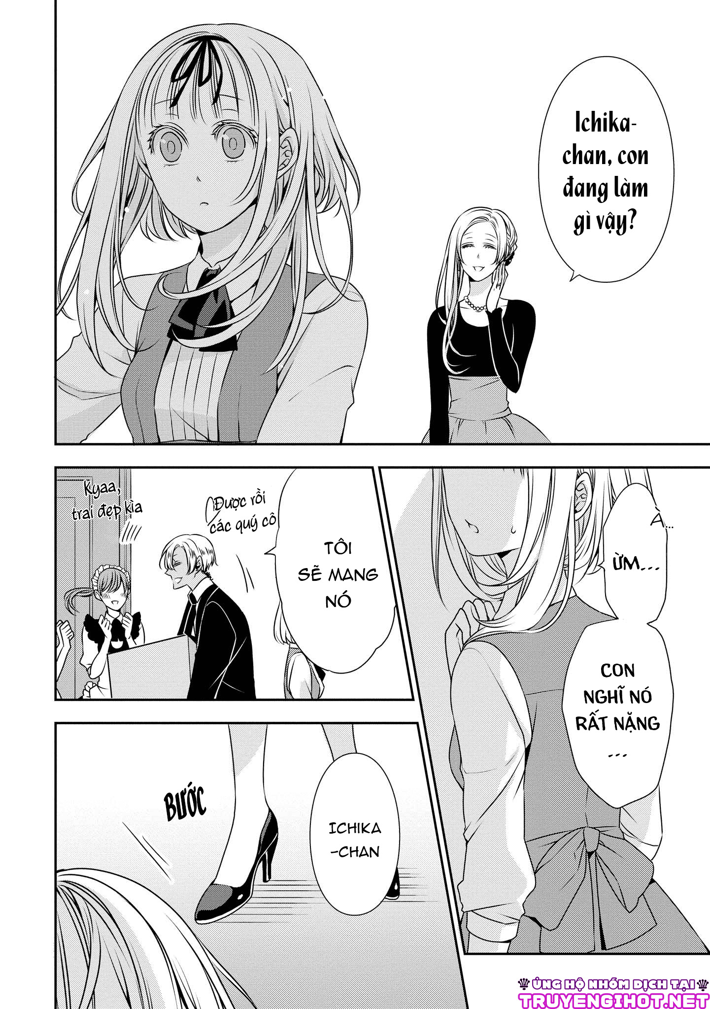 Ojou-sama ga Mamorasete Kurenai chapter 9 - Trang 8