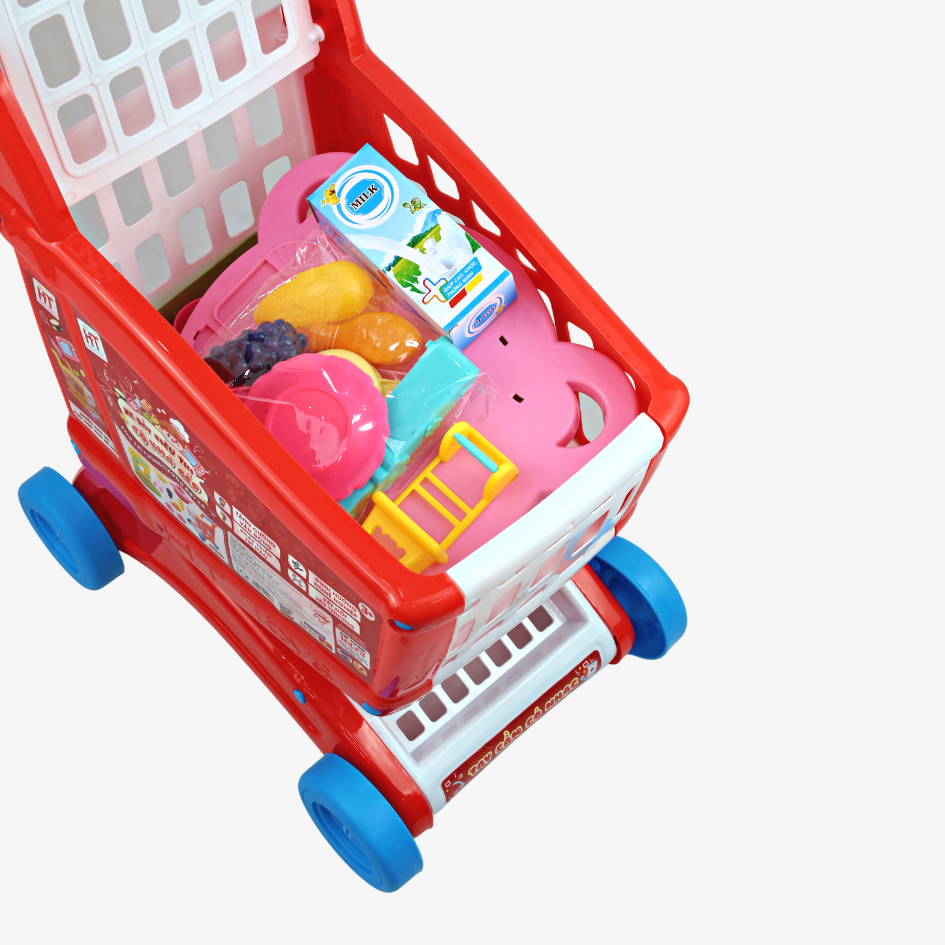Xe đẩy siêu thị đồ chơi HT7653