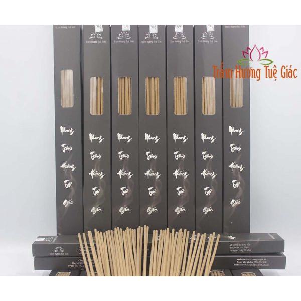 Trầm Hương sạch tự nhiên không hóa chất thơm dịu ngọt dài 39cm