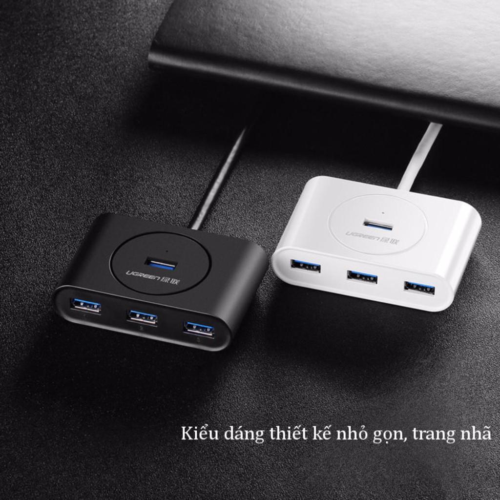 Hình ảnh Hub USB 3.0 4 cổng tốc độ 5Gbps UGREEN CR113 - Hàng chính hãng