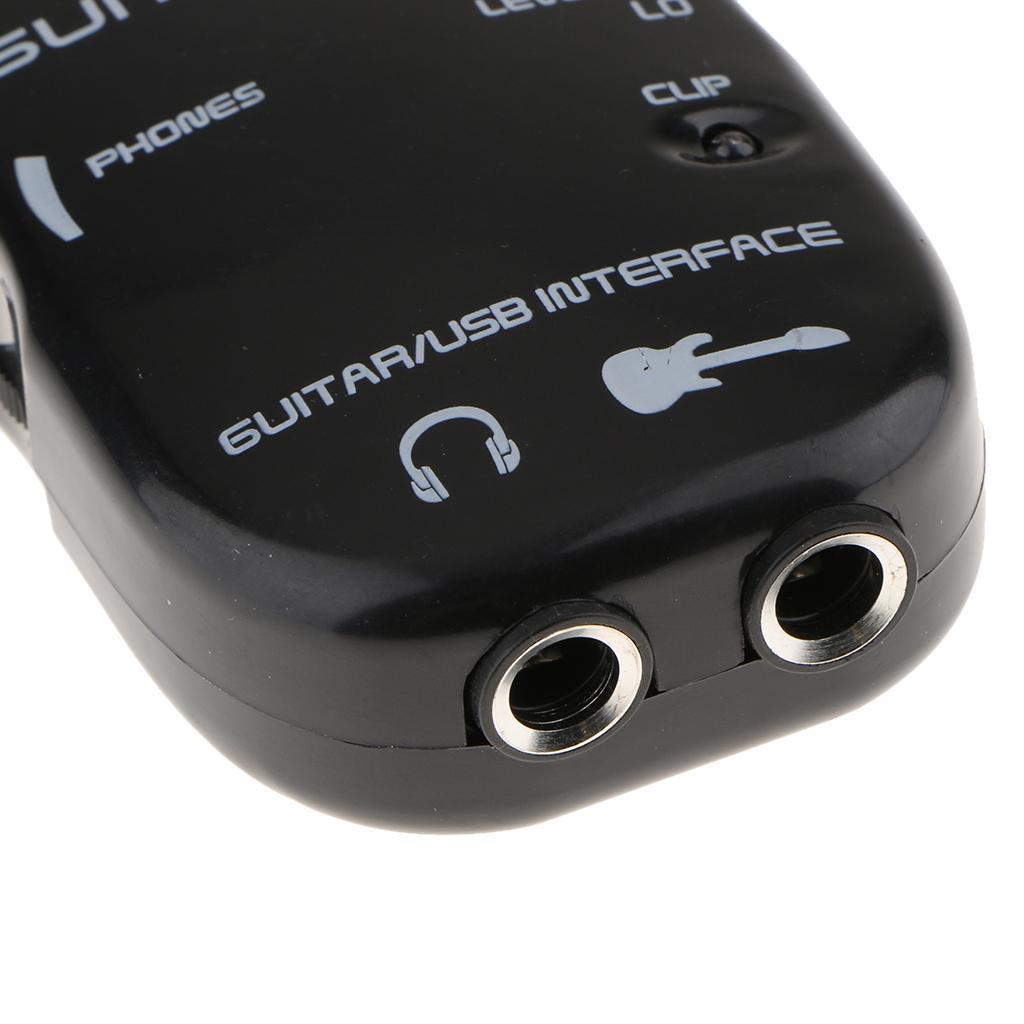 USB Guitar Cable to PC USB Recording Computer Recording Cable for PC