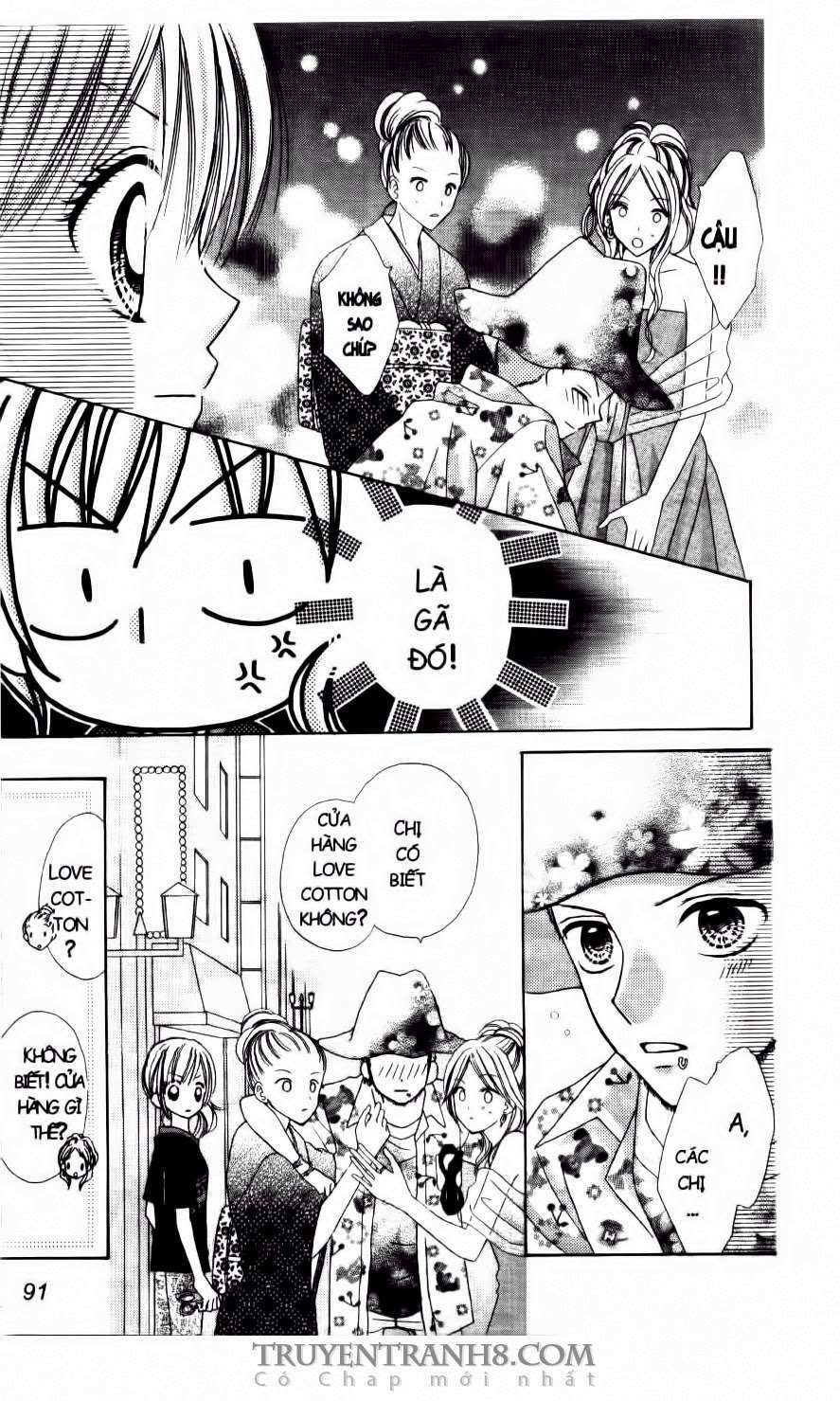 tiệm thời trang, love cotton chapter 10 4