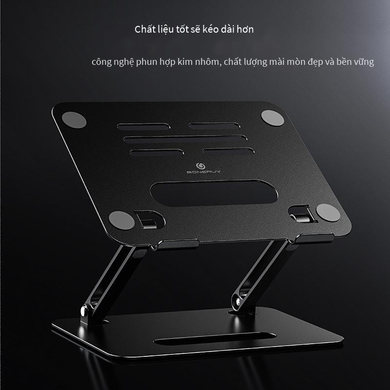 Giá đỡ máy tính xách tay để bàn nâng cấp theo phong cách mới nhất tăng khả năng tản nhiệt gấp nâng giá đỡ máy tính xách tay bằng hợp kim nhôm