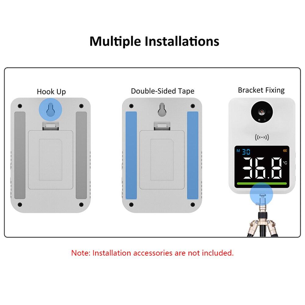 Q3 MINI Digital Non-contact Thermometer Body Thermometer IR Digital Infrared Forehead wall Thermometer for school office pub