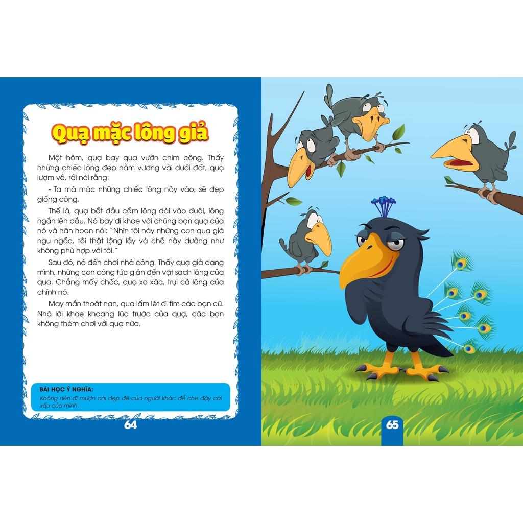 Sách - Truyện Ngụ Ngôn Và Câu Hỏi Thực Hành Ý Nghĩa - 95 Câu Chuyện Ngụ Ngôn Ý Nghĩa - 63 Câu Hỏi Thực Hành - Tập 2