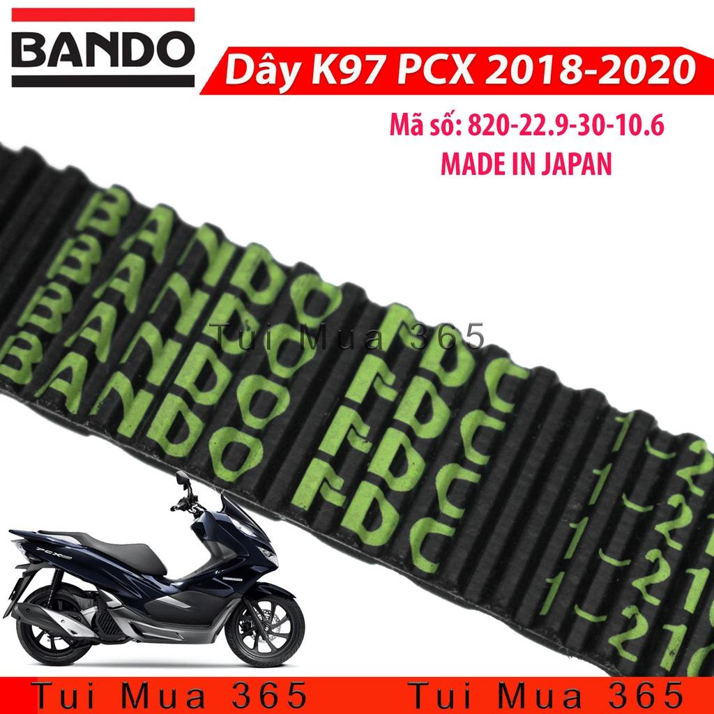 Dây curoa Bando 2 mặt răng FDC Honda PCX 150, PCX HYBRID 150 ( Made in Japan )