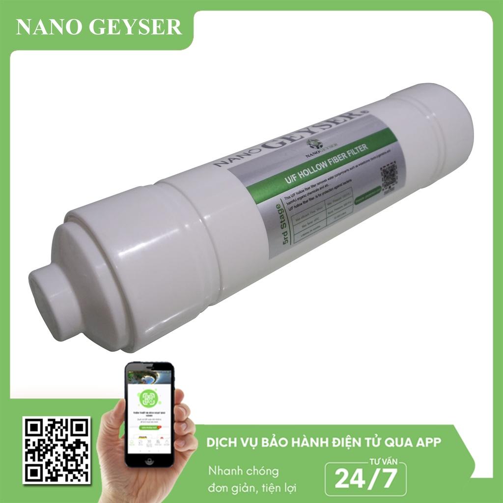 Bộ 3 lõi lọc nước 456 dùng cho máy Nano Geyser Eco Max, Lõi 3IN1, EcoResin, UF Hollow Fiber Filter - Hàng Chính Hãng