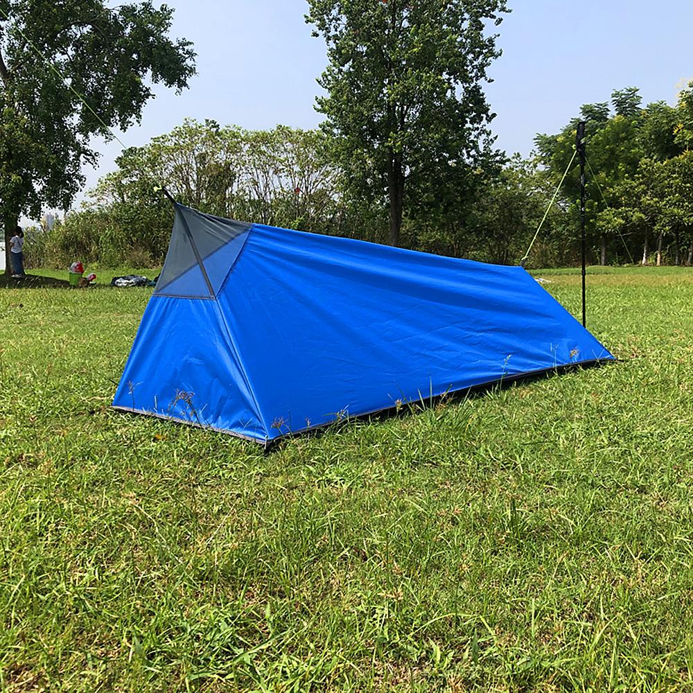 Túi ngủ cắm trại ngoài trời, Lều ngủ đơn bằng vải oxford 210D chống nước