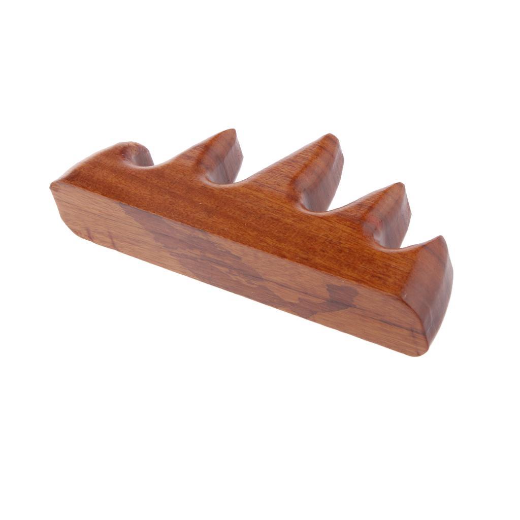 Simple Design Calligraphy Pens Pencil Brush Holder Wooden Pen Rack Office Supplies Decor ACCS Gift