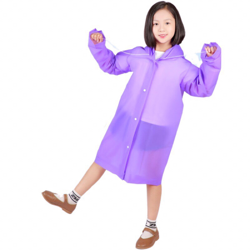 Áo Mưa Bít Trẻ Em Vải Siêu Nhẹ Chống Thấm Nước, Phơi Mau Khô Ráo, Che Kín Người An Toàn Cho Bé, Có Lựa Chon ( Giao Màu - Mẫu Ngẫu Nhiên Vì Nhiều Hoạt Tiết)