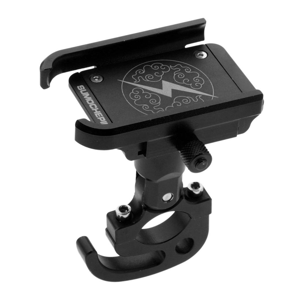 Bike Phone Mount Stable Clamp Stand with 360° Rotation Bicycle Motorcycle Phone Holder Accessories