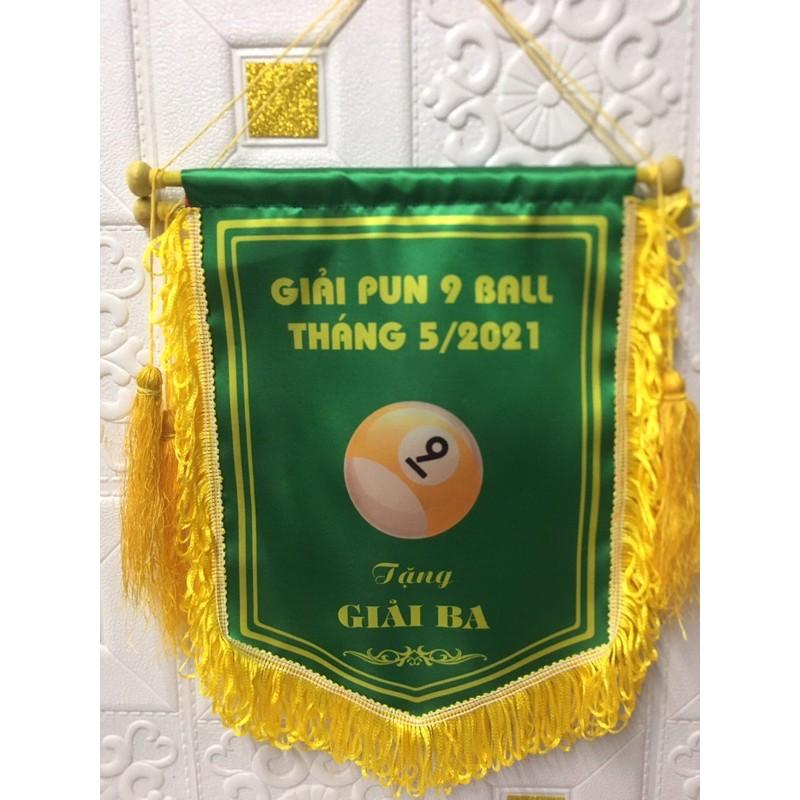 Cờ lưu niệm trao giải bi-a