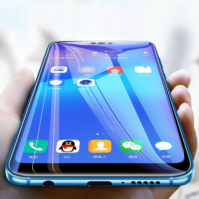 Dán kính cường lực full 5D tràn màn hình dành cho SamSung Galaxy J6+ Plus phủ màu