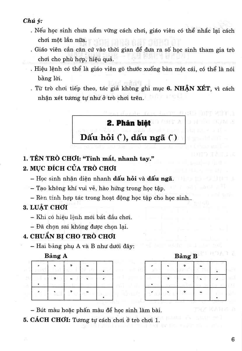 Tổ Chức Trò Chơi Học Tập Trong Dạy - Học Tiếng Việt