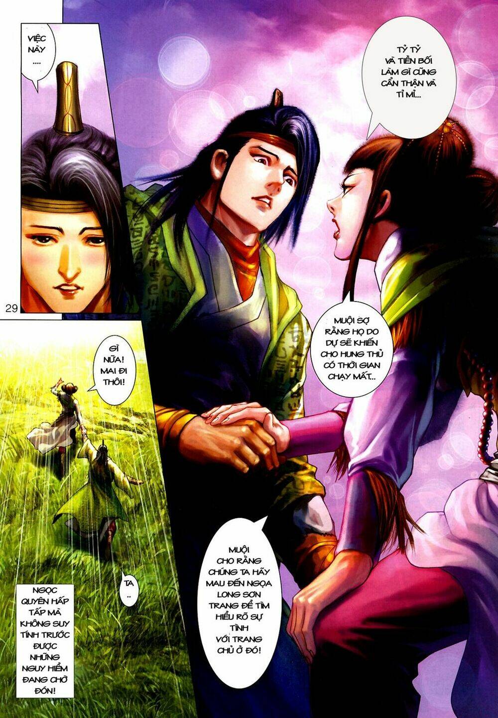 thần chưởng long kiếm phi chapter 25 28