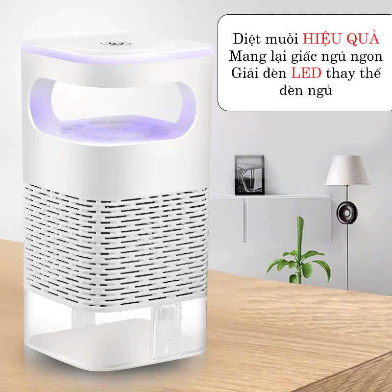 Đèn Bắt Muỗi Thông Minh, Kiêm Đèn Ngủ Tiện Lợi – Giấc Ngủ An Lành Không Lo Côn Trùng