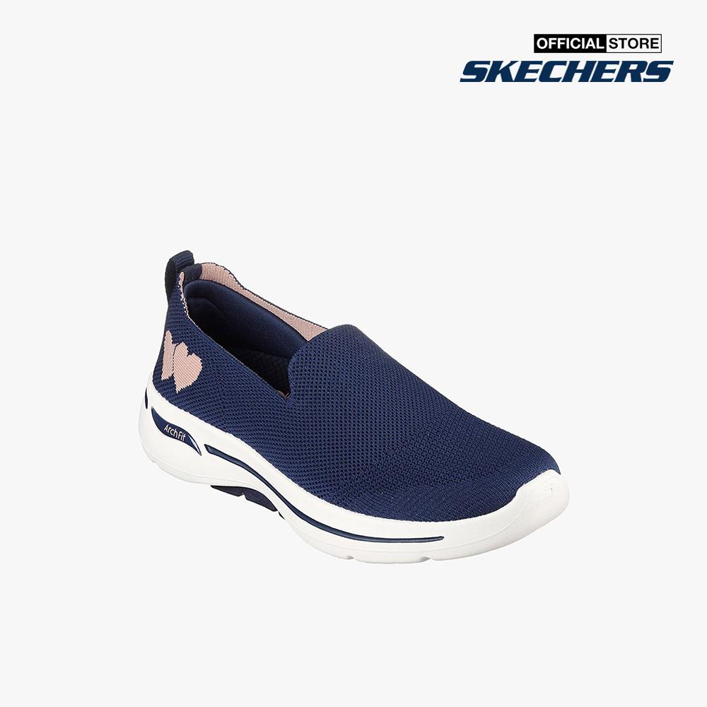 SKECHERS - Giày slip on nữ GO WALK Arch Fit Lovely Heart 124854