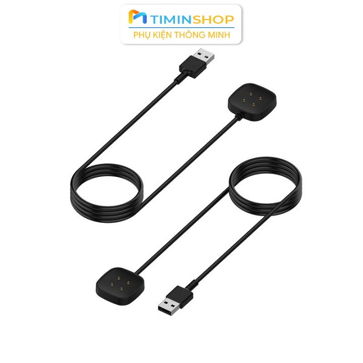 Cáp sạc cho Fitbit Versa 4/ Versa 3/ Sense 2/ Sense - Dài 1m