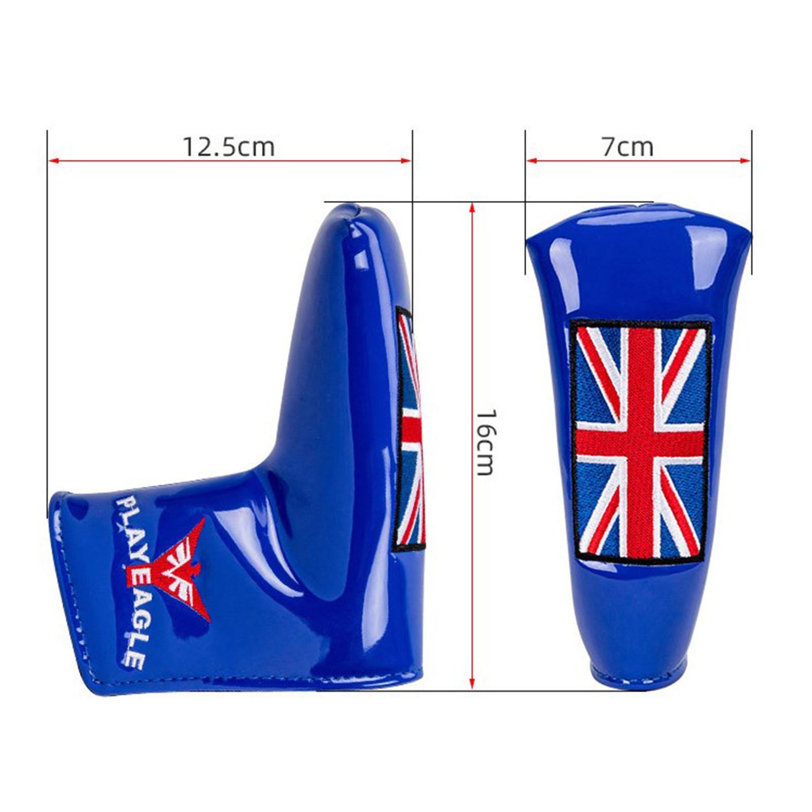 Golf Putter Head Cover Headcover Closure