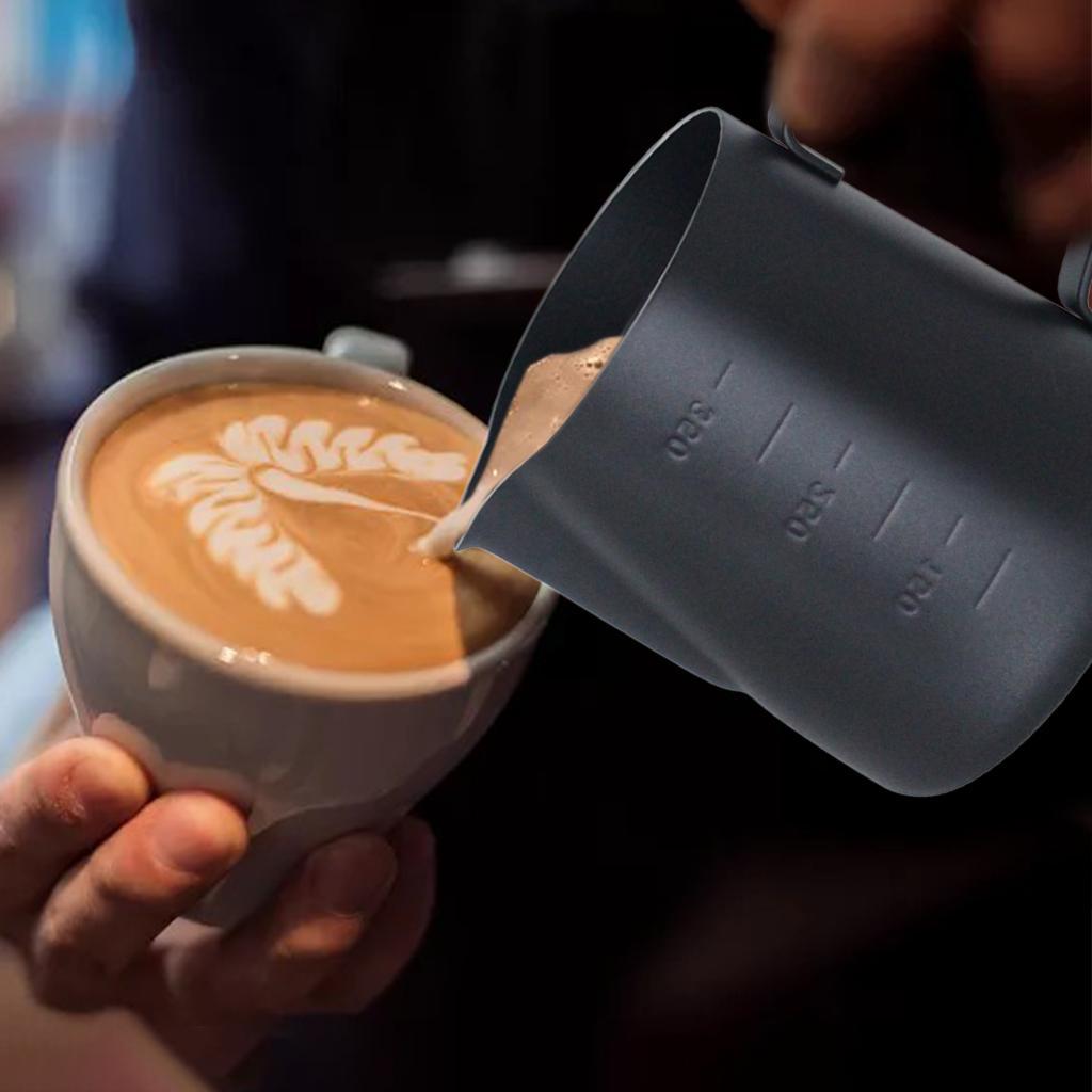 Stainless Steel Frothing Coffee Pitcher Household for Coffee Shop  Milk