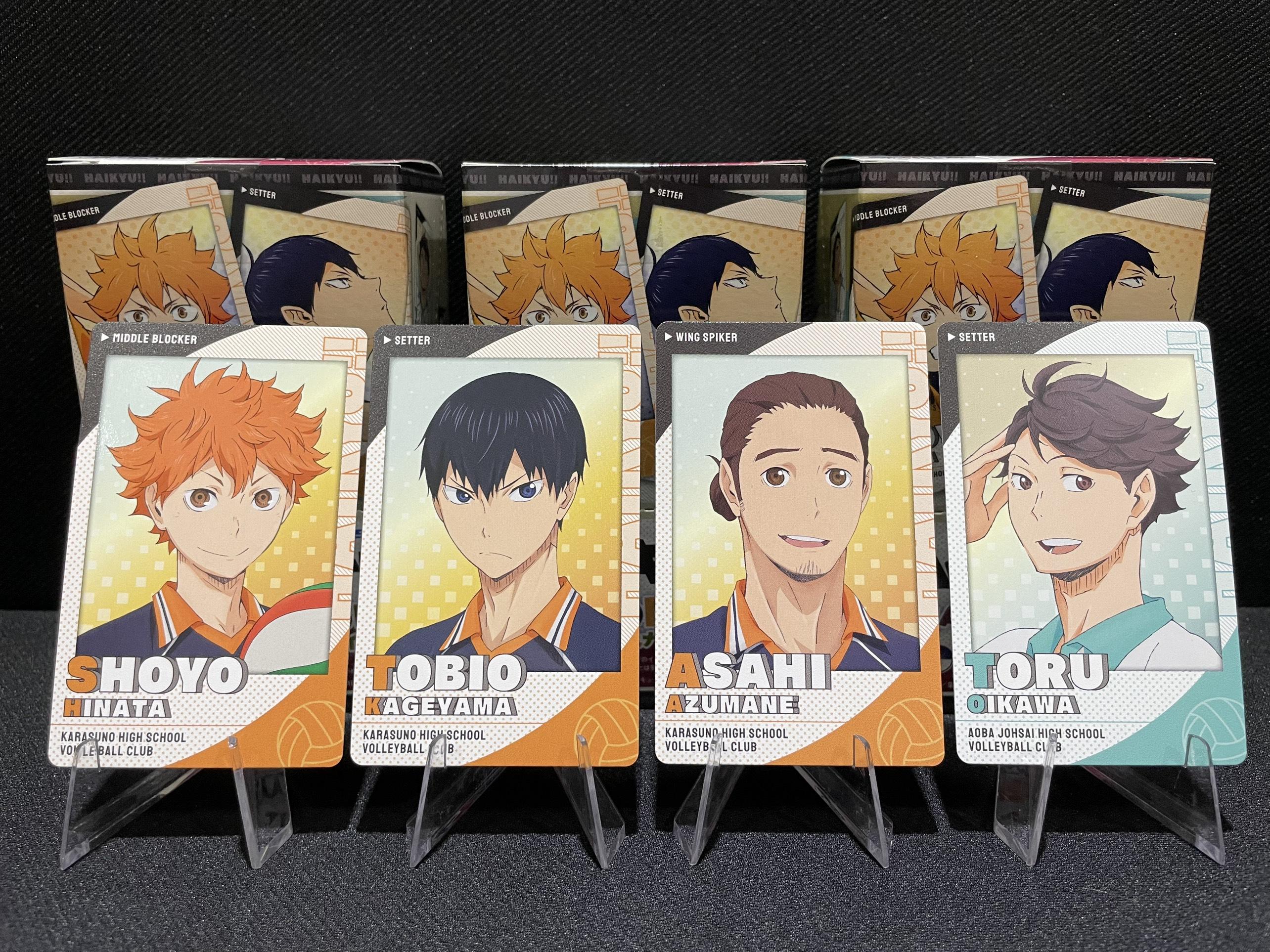 Bộ Thẻ Sưu Tập Nhân Vật Haikyu - Thẻ Snapmide Vol.2 - Ensky HK-SC02 (3 Cards Ngẫu Nhiên/Túi)