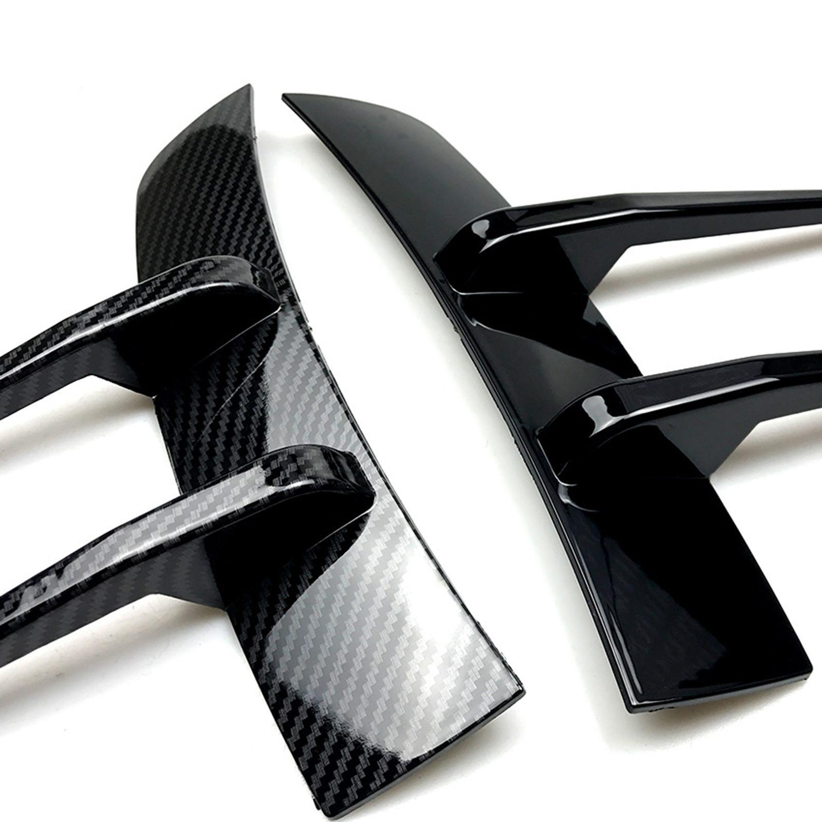 2Pcs Front Air Vent Trim Cover Stickers Automotive High Quality for