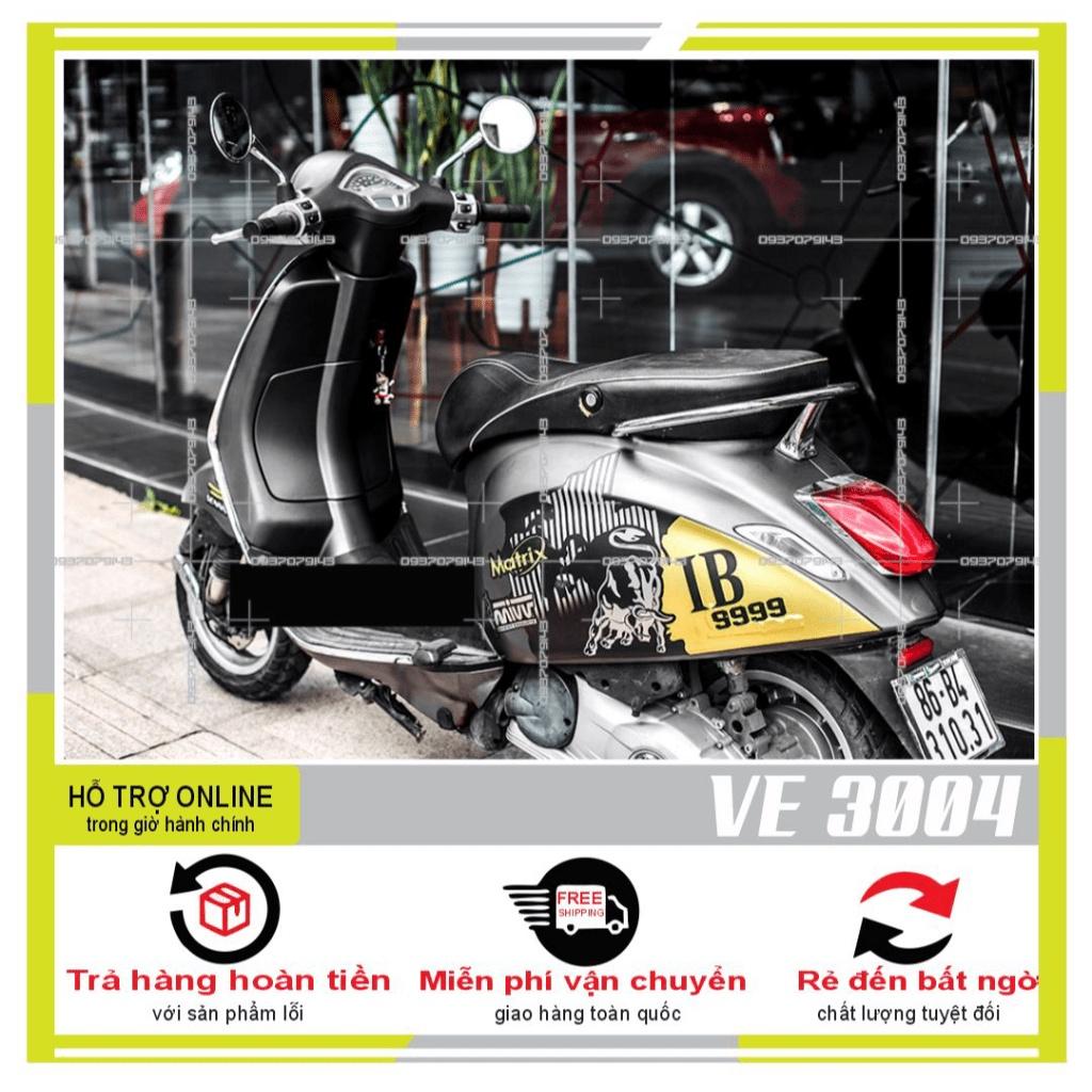 TEM RỜI VESPA LAMBORGHINI - BI DECAL