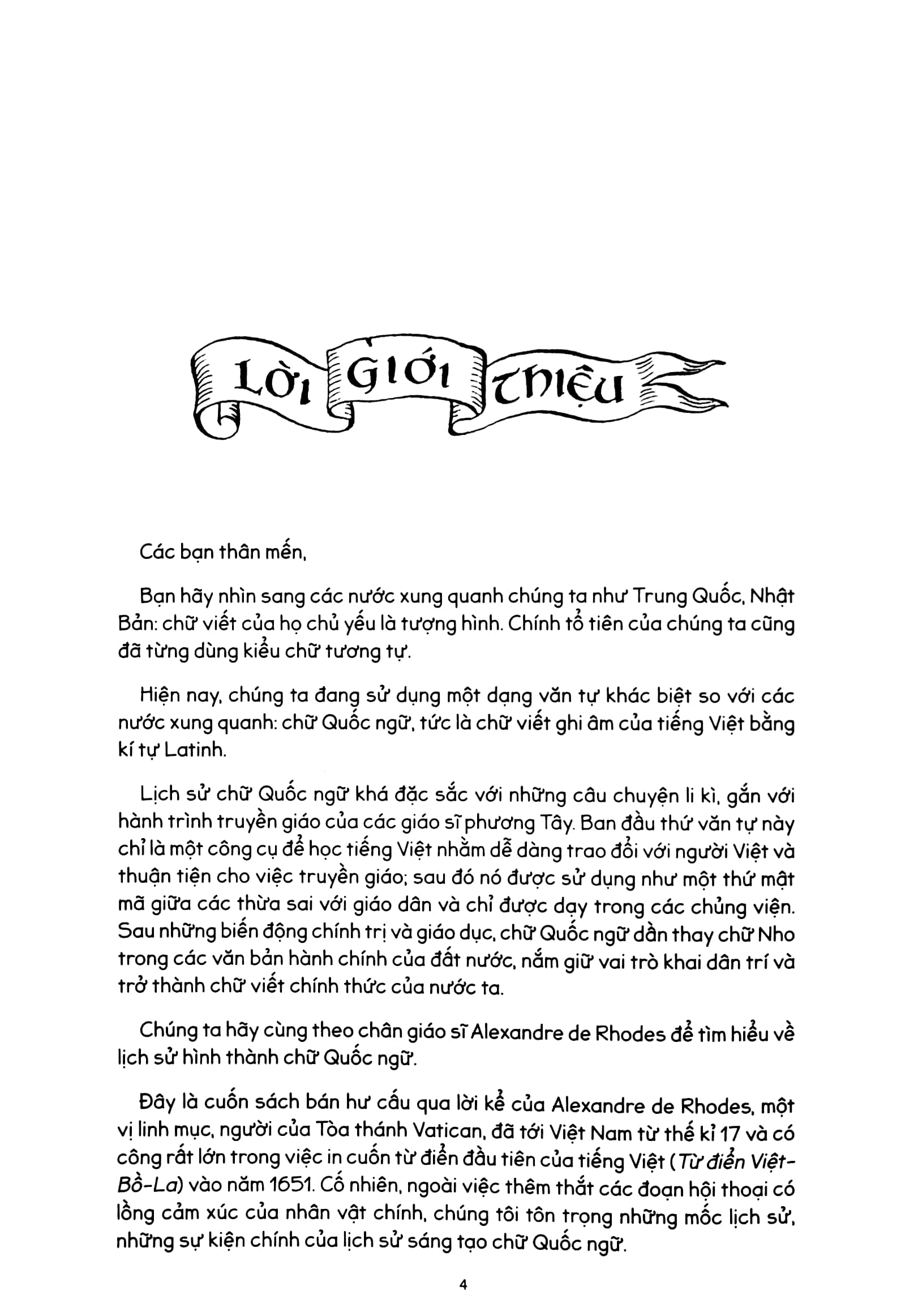 Hành Trình Sáng Tạo Chữ Quốc Ngữ