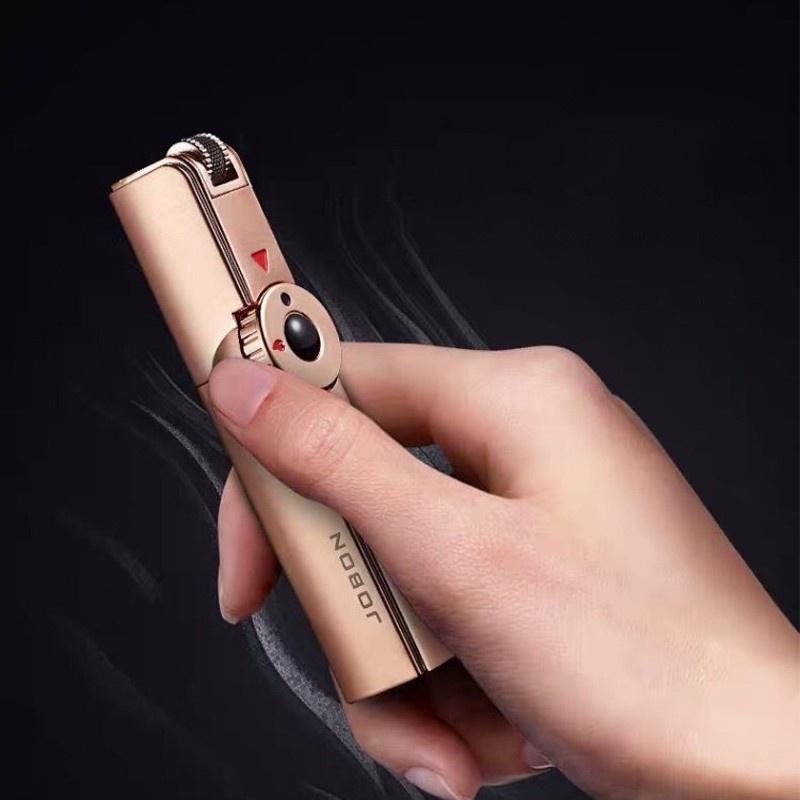 Hộp Quẹt Bật Lửa JOBON Khò Gas 1 Tia Cực Mạnh - Vỏ Hợp Kim Bền Bỉ - Thiết Kế Độc Lạ, Sang Trọng Khẳng Định Đẳng Cấp Phái Mạnh -- Hàng Chất Lượng KST