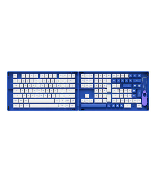 Keycap Cho Bàn Phím Cơ AKKO Hàng Chính Hãng Blue On White ASA Profile | EZPC