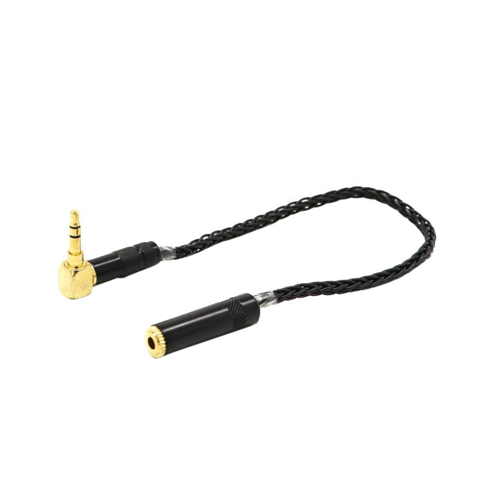 20 cm elbow 3.5 mm male to female stereo extension