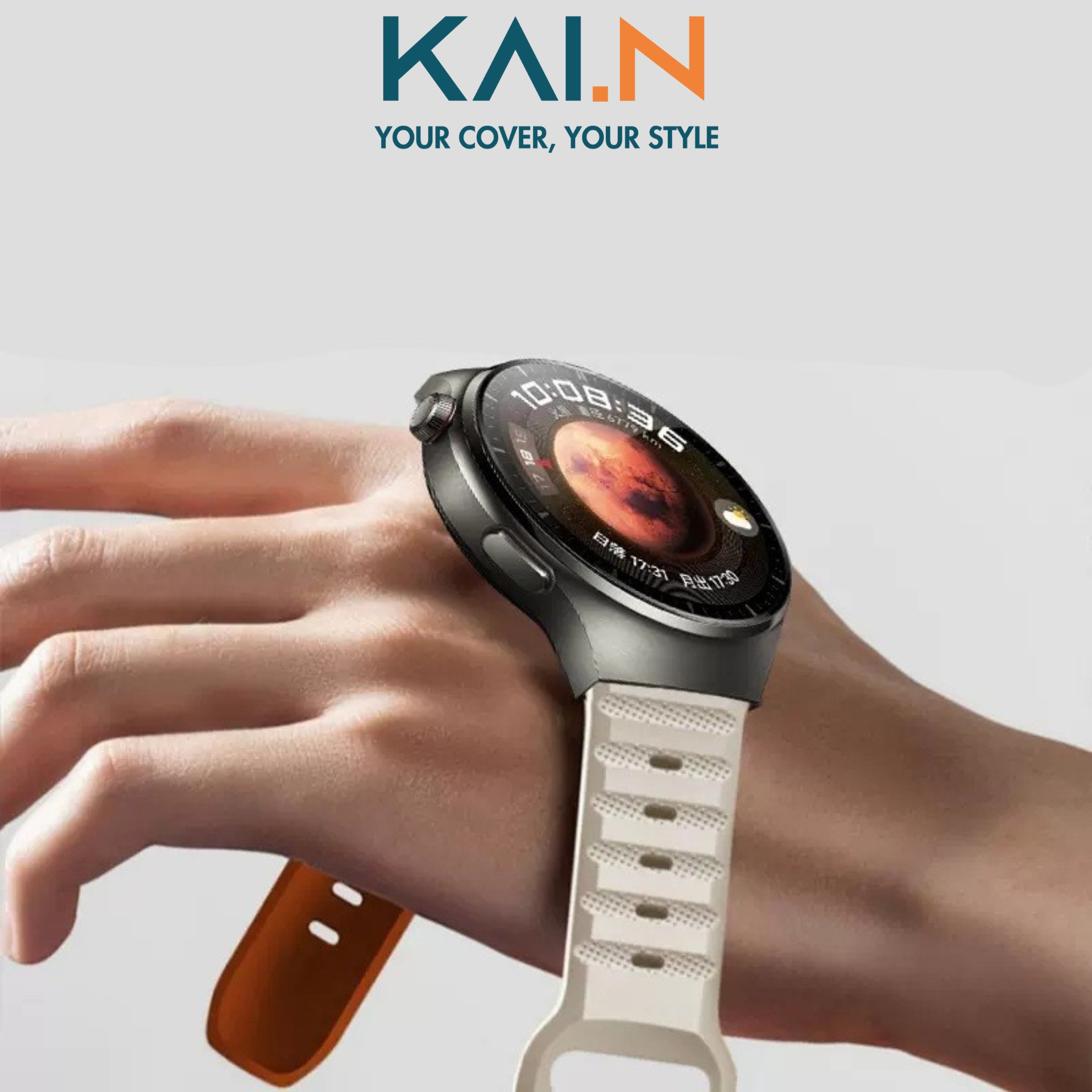 Dây Đeo Thay Thế Dành Cho Galaxy Watch 5/4/3, Huawei Watch GT/GT2/GT3/Pro, Amazfit GT2/3/4,Garmin Size 20/22mm, Kai.N Sport Band - Hàng Chính Hãng
