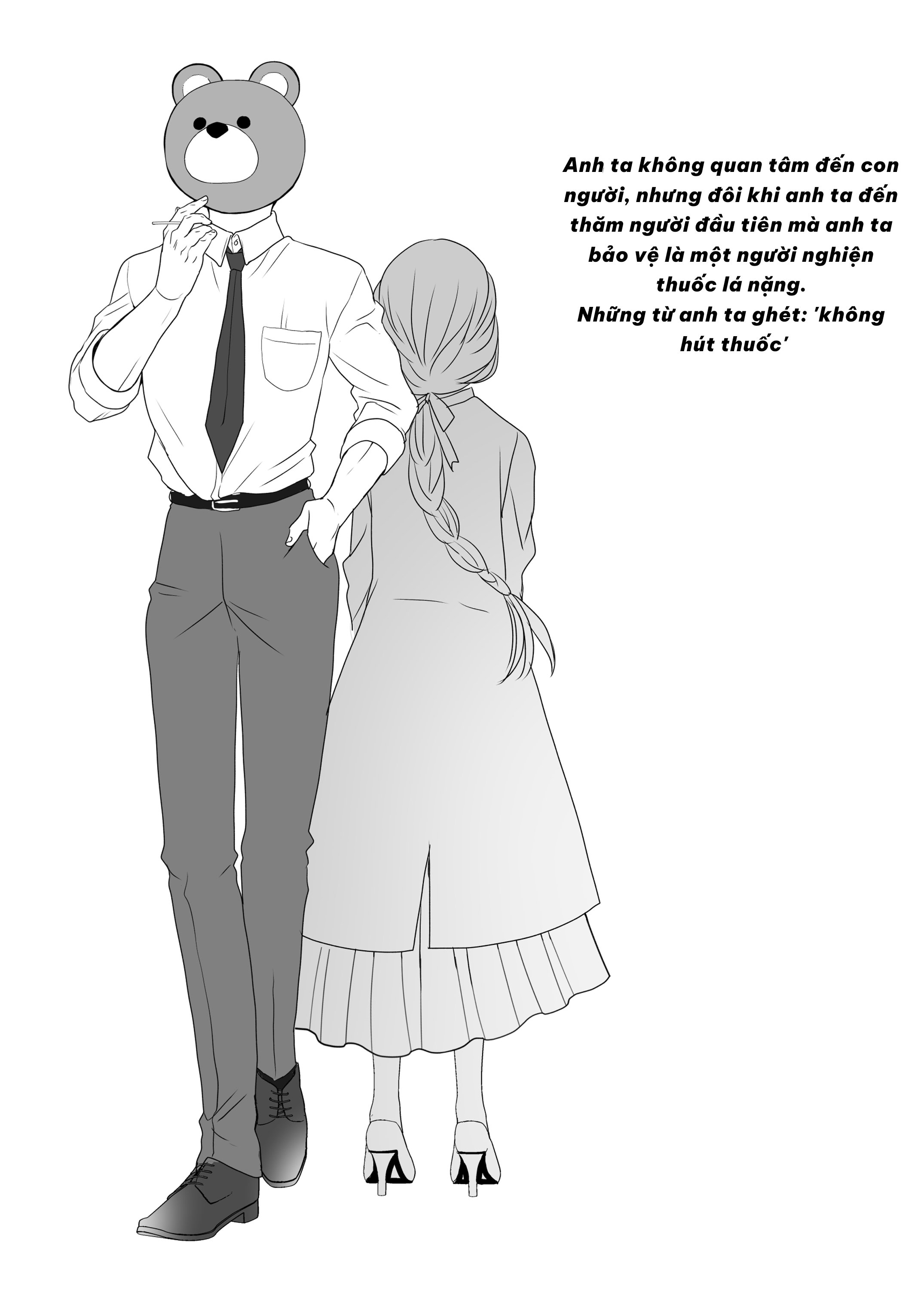 anh chàng đầu quái dị và cô gái loài người chapter 3 11