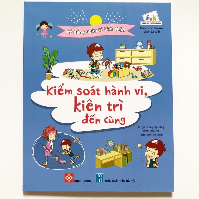 Sách - Kỹ năng quản lý bản thân - Kiểm soát hành vi kiên trì đến cùng