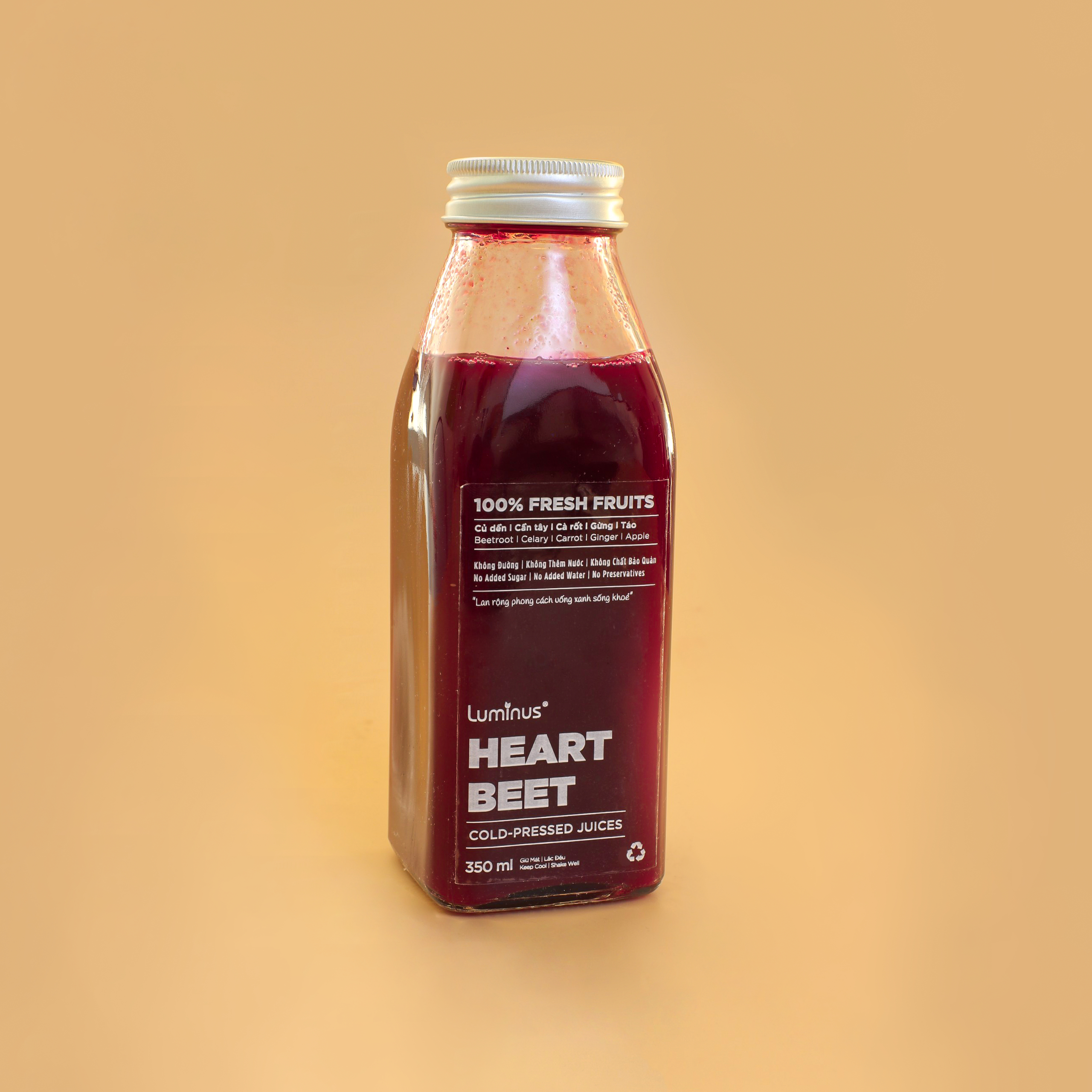 [Chỉ giao HCM] Heartbeet (Best Skincare) Cold-pressed Juice - 350ml