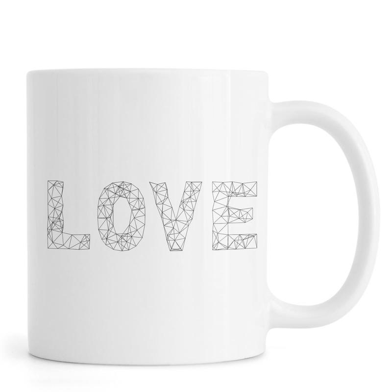 Ly Cốc Sứ Cao Cấp hình Love