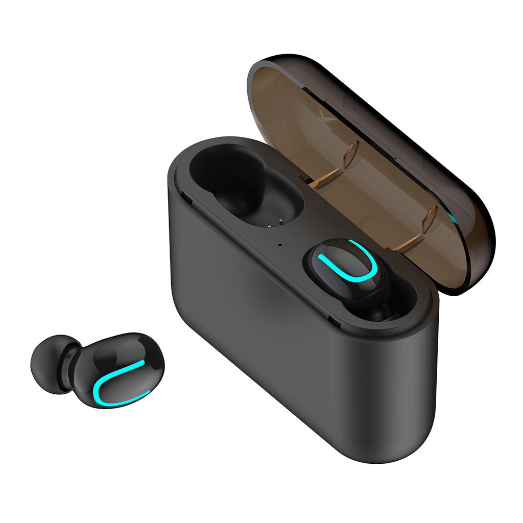 1 Pair HBQ-Q32 Wireless Earbuds  Headset Stereo Headphone Bluetooth 5.0