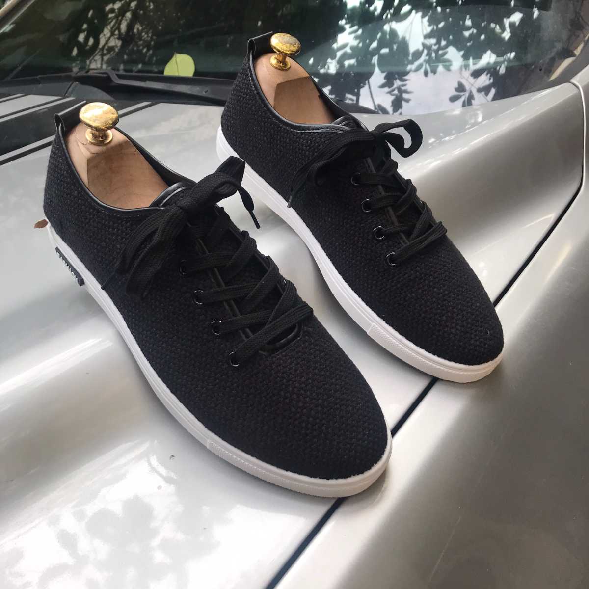 Giày sneaker nam G503 , giày vải kiểu dáng sneaker buộc dây chất liệu sợi dệt lưới cao cấp phong cách độc đáo, cá tính, năng động